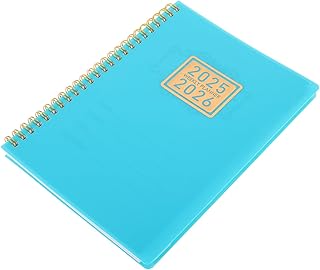 Gadpiparty Agenda Organisateur A5 2026-2027, Carnet Gestion du Temps Quotidien, Planificateur Professionnel Format Compact Vert Pastel, pour Bureau, Étudiants et Entrepreneurs