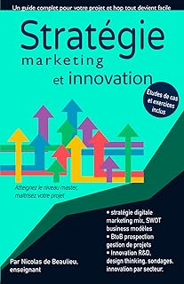 Stratégie, marketing mix, innovation et design thinking: Atteignez le niveau master en 3 cours complets, maîtrisez votre projet et mettez vous à jour.