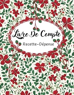 Livre De Compte Recettes et Dépenses: Livre de comptabilité adapté pour les auto-entrepreneurs et les micro-entrepreneurs, facile à compléter et simple d