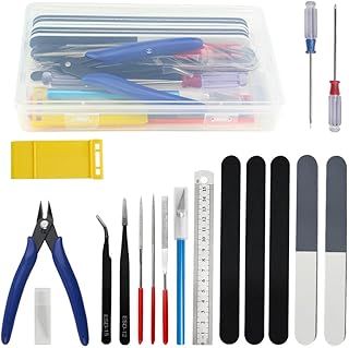 WMYCONGCONG Lot de 17 Outils pour maquettes Gundam Coffret d